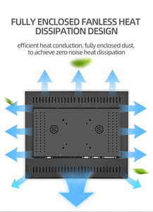 15.6 18.5 21.5 Inch 1000-1500nits Outdoor Hoge Helderheid Waterdichte Ip66 Ip67 Touchscreen <span class=keywords><strong>Display</strong></span> Industriële Monitor - Product Image 5