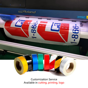 Tự dính <span class=keywords><strong>PVC</strong></span> in phun kỹ sư lớp phản chiếu tấm cuộn phản chiếu vinyl phim tài liệu cho dấu hiệu an toàn - Product Image 6