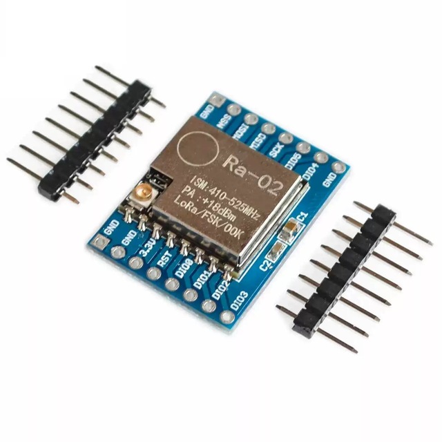 SX1278 LORA Spread Spectrum Wireless Module /433MHz Wireless Serial Port /UART Interface /RA-02 Surface Mount