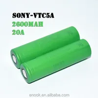 US18650 VTC5A 2600mAh 3.6V 35A Batterie rechargeable Li-ion à décharge élevée 18650 VTC5A