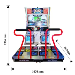 广州二手游乐园机pump it up 20周年版街机舞机