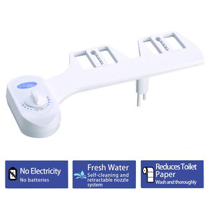 Горячая продажа холодной воды двойное сопло чистое неэлектрическое биде - Product Image 2