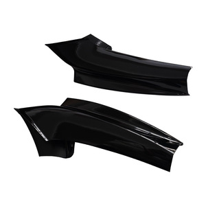 Bmw F10 Front Bumper <b>Corner</b> <b>Protector</b> Glossy Black Abs Material Left Side 2011-2016 - Product Image 3