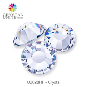 Chất Lượng Cao U2028 Sửa Chữa Nóng Rhinestone Cao Cấp Motif Tùy Chỉnh Làm Bling Strass Truyền Nhiệt Hạt Đá Quý