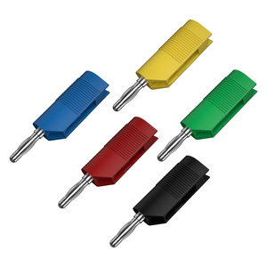 JZDZ J.10032 Chất Lượng Cao PA cách điện vỏ bọc tinh khiết đồng hàn-miễn phí 4mm banana cắm - Product Image 1