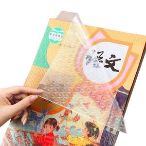 Couvertures de livres en peptide Xi transparentes, auto-adhésives, givrées, sans découpe, format 16k A4, pour l'étude, en plastique - Product Image 3