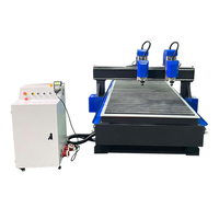 ATC Double broche CNC routeur à bois 1325 alésage du bois CNC perceuse latérale pour connecteur Invisible