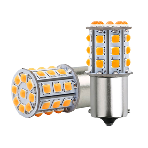 ไฟท้าย LED สว่างพิเศษ 12V 5.2W สำหรับรถยนต์ 1157/1156 ไฟเบรกและไฟเลี้ยว 7440/7443T25 33SMD อุณหภูมิสี 6000K - Product Image 1
