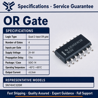 SN74HC32DR Quad 2-Input ou Gate Logic IC SOIC-14 4 Portes OU Indépendantes Haute Vitesse Basse Consommation CMOS Série 74HC 2V à 6V SMD