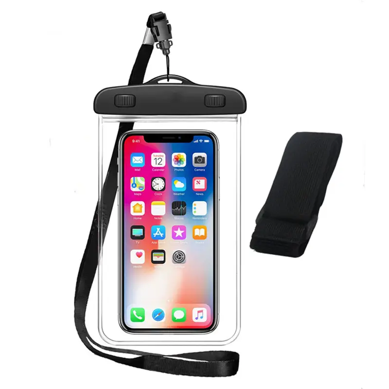 Hot Sale Universal Waterproof Case Mobile Phone Bag For iPhone x xs max cover For Samsung Mi