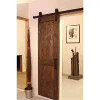 Puerta corrediza de madera para Granero, removible, en venta