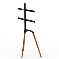 Stand Lantai TV Modern 45-65 Inci, Stand TV Portabel untuk Ruang Tamu, Stand Lantai TV