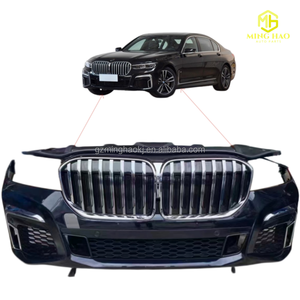 Convient aux pare-chocs des véhicules <span class=keywords><strong>BMW</strong></span> 740, 750, <span class=keywords><strong>760</strong></span> G12, avec phares avant. Ensemble de pare-chocs complet par Gashan. - Product Image 2