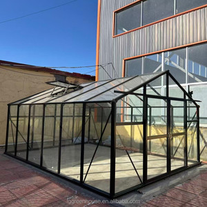<span class=keywords><strong>Serra</strong></span> <span class=keywords><strong>da</strong></span> <span class=keywords><strong>Giardino</strong></span> con Telaio in Alluminio Resistente, Pannelli con Protezione UV e Finestre di Ventilazione - Product Image 1