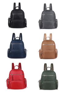 Venta al por mayor personalizado Mini PU cuero de las mujeres de lujo de estilo londinense día mochila dos correas impermeable con lindo diseño - Product Image 2