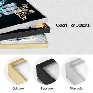 Pintura Impresionista Vintage de 3 Paneles con Marco de Porcelana de Cristal, Paisaje de Monet <span class=keywords><strong>Riverside</strong></span> Village, Pintura Mural para Decoración del Hogar - Product Image 6