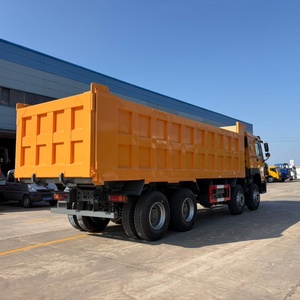 <span class=keywords><strong>Camion</strong></span> <span class=keywords><strong>benne</strong></span> basculante poids lourd Howo 8x4, moteur diesel 371HP 380HP, pour transport de sable, pierre et travaux de terrassement, directement de l'usine - Product Image 6