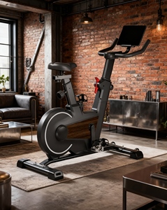 Steel Upright Exercise Bike LCD Display Wool Felt Resistance 6-13kg Flywheel for Sports Entertainment <strong>Fitness</strong> <strong>Body</strong> <strong>Building</strong> - Product Image 4