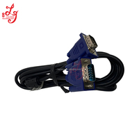 Câble VGA pour moniteur de jeu, cordon VGA pour écrans de jeu de 19, 22, 23, 24, 32, 43 pouces, écran tactile américain, prix d'usine en promotion