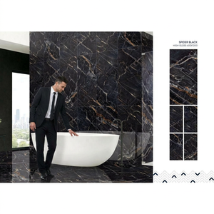 Azulejos azules de porcelana de fusión de 60x120cm, azulejos de suelo de pared de cerámica Interior de Libia de 600x1200mm - Product Image 3