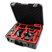 Inserts en mousse EVA personnalisés pour drone DJI, étanches, antichocs, anti-poussière, chariot à cadre en aluminium pour la protection des outils en extérieur