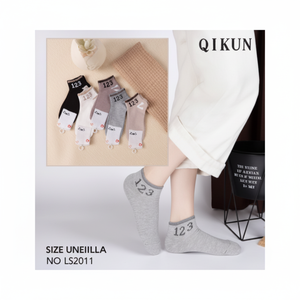 Calzini invernali da donna 10 paia di cotone in Nylon Jacquard a righe ricami a cuore traspiranti taglia calda taglia unica nuova - Product Image 1