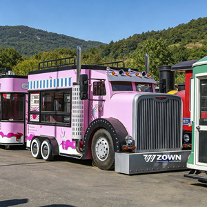 Hot Sale Newest Street Food Trucks Mobile Food <b>Trailer</b> Large Fast Food Kiosk for Sale Food Cart - Product Image 6
