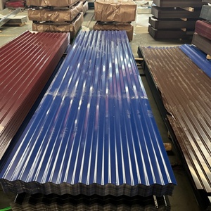 Oluklu Sac Soğuk Haddelenmiş Damgalı 1000-1220mm Genişliğinde Oluklu Galvanizli Çelik Levha - Product Image 3