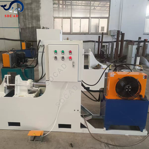 Machine de fabrication de lames hélicoïdales pour presse hydraulique, destinée à la formage de lames de convoyeur en <span class=keywords><strong>atelier</strong></span> de fabrication industrielle - Product Image 1