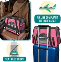 Sac de transport pour petits chiens et chats, accessoires de voyage, sac pour animaux de compagnie d'intérieur