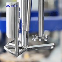 Machine pour échantillons de revêtements, peintures, réservoir de chauffage et de refroidissement sous vide, type laboratoire, mélangeur dispersant papillon 5L
