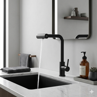 Robinet de cuisine rotatif en acier inoxydable 304 Kaiping Aida avec bec pivotant pour évier