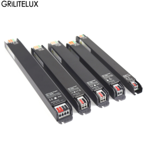 LED Driver Slim Aluminum <b>Converter</b> 12V/24V Low <b>Voltage</b> Output Regulated <b>Converter</b> Power Supply for Display Lighting - Product Image 1
