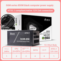 Alimentation électrique pour ordinateur Delta Rated 850W SGM850 Platinum entièrement modulaire Atx3.1 4 ports pleine tension/prend en charge les cartes graphiques de la série 50