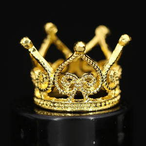 Décoration de gâteau de luxe 2026 : Mini couronne florale, couronne d'anniversaire, couronne de concours de beauté, couronne en cristal, accessoire de cheveux de mariage - Product Image 4