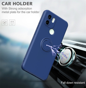 Anello 360 in Silicone custodia posteriore per Xiaomi <span class=keywords><strong>Redmi</strong></span> 12C 11A A1 10C 9C <span class=keywords><strong>9A</strong></span> <span class=keywords><strong>Redmi</strong></span> 9 <span class=keywords><strong>Cover</strong></span> staffa per telefono - Product Image 2