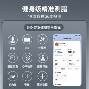 Báscula Inteligente de Grasa Corporal Lefu con Pantalla Digital, Aplicación Bluetooth, Báscula de Salud de Alta Precisión, Báscula de Baño CF621BLE - Product Image 5