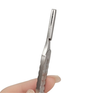 Manche de Couteau Chirurgical Gradué Essentiel en Acier Inoxydable Taille 3 Taille 4 pour Nettoyage de la Langue - Product Image 3