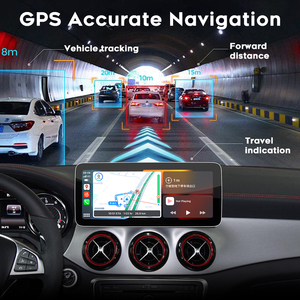 Radio para Auto con Reproductor de DVD, GPS, Navegación Estéreo Multimedia Android 14 de 10.25 Pulgadas para Mercedes Benz <span class=keywords><strong>GLA</strong></span> X156 2011-2018 - Product Image 4