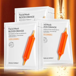 Mascarillas Faciales Coreanas Hidratantes con Esencia de Vitamina C y Naranja Sanguina de Marca Propia en Oferta, Aclaran las Manchas - Product Image 2