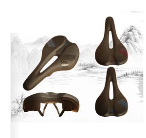 <span class=keywords><strong>Selle</strong></span> <span class=keywords><strong>de</strong></span> vélo <span class=keywords><strong>de</strong></span> route ergonomique étroite à découpes creuses pour <span class=keywords><strong>VTT</strong></span>, entraînement, sécurité, étanche, durable et amortissante - Product Image 3