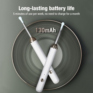 Otoscope intelligent sans fil HD, mini nettoyeur d'oreilles visuel, outil électrique d'élimination du cérumen avec caméra - Product Image 6