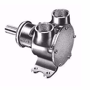 Jabsco 7420-0004 <span class=keywords><strong>Pompe</strong></span> à piédestal marine NPT de 1 à 1/4 pouces avec turbine <span class=keywords><strong>flexible</strong></span> <span class=keywords><strong>Pompe</strong></span> de <span class=keywords><strong>direction</strong></span> <span class=keywords><strong>assistée</strong></span> 44.4 GPM - Product Image 2