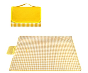 Coolwin Dampproof Portable Rectangular Picnic Mat with PVC &amp; Oxford Materials for Outdoor <strong>Camping</strong> Beach Travel Use - Product Image 1