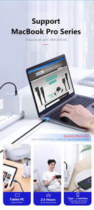 Cable USB 4 de Alta Velocidad, Producto de Moda, 40 Gbps, PD USB 3.2 Gen2, 240 W, 48 V, 5 A, 8K, 60 Hz, Carga Rápida, Transferencia de Datos, Pantalla 4K para PC - Product Image 6