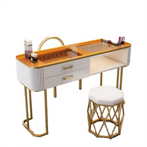 <span class=keywords><strong>Table</strong></span> à Ongles Contemporaine en Bois, Convertible en Bureau, Station de Manucure <span class=keywords><strong>DIY</strong></span> pour Usage Domestique – Prix Usine, Vente en Gros - Product Image 6
