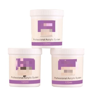 Polvo Acrílico Rosa para Esculpir Uñas, 120 ml, Polímero Autonivelante para Extensión de Uñas, Herramienta de Manicura para Salón - Product Image 1