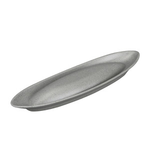 Vaisselle de style montagnais pour fondue : assiette de bœuf à la soupe aigre, assiette de bœuf coupé frais, assiette de bœuf en forme de bateau pour fondue. - Product Image 5