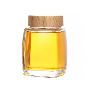 Oshow Bán Buôn 250G 500G 1KGS Vuông Glass Mật Ong Jar Với Vít Kim Loại Nắp Chai Thủy Tinh <span class=keywords><strong>Container</strong></span> - Product Image 2