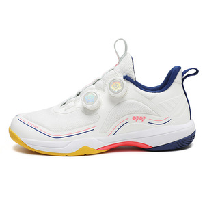 Chaussure de sport unisexe en mesh respirant avec semelle extérieure en caoutchouc et semelle intermédiaire en EVA pour le tennis, le badminton, le ping-pong, à porter en été - Product Image 5